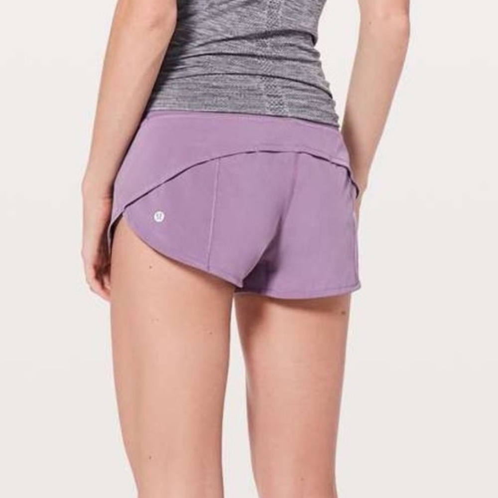 lululemon athletica Purple Athletic Shorts